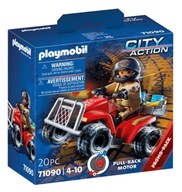 PLAYMOBIL Speed ​​​​Quad Fire Set + AKC 71090