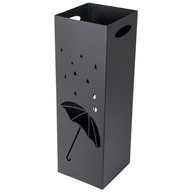 Kovový dáždnik 60 cm s čiernym motívom