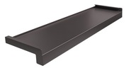 Vonkajší parapet Steel Bronze 22,5cm Standard