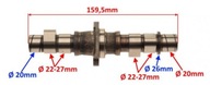 HRIADEĽ VAČKOVÝ HRIADEĽ Quad Lifan ST Loncin 250cc OEM!