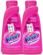 Vanish Oxi Action odstraňovač škvŕn biely 2 x 500 ml