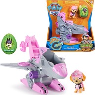 PAW PATROL SKYE DINO ZÁCHRANNÁ POSTAVA + VOZIDLO