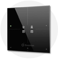 GRENTON - SMART PANEL 4B, OLED, TF-bus, BLACK (2.