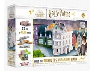 HARRY POTTER BANK GRINGOTTO BRICK TRICK TREFL BLOCKS 210 ks