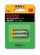 Batéria Kodak NiMH AAA (R3) 650 mAh 2 ks.