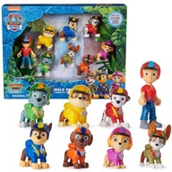 PAW PATROL JUNGLE PUPS 8 Psích figÚrok RYDER POHYBLIVÉ FÓRKY Tlapkovej patroly