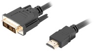 3KS LANBERG GOLD 5M DVI DVI-D HDMI KÁBEL