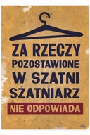 NÁSTENNÁ DEKORÁCIA PLAGÁT PLACHTOVÁ ŠATŇA PRL