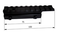 Adaptér z 11 na 22 mm INŠTALÁCIA VZDUCHOVÁ ZBRAŇOVÁ LIŠTA 100 mm