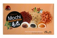 Ryžové guličky Mochi, mix chutí, fazuľa, sezam, orechy