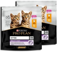 Pro Plan Kitten suché krmivo pre mačky kuracie 400g+400g