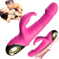 Dámsky vibrátor Sliding sex BUNNY Rotary