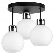 Sklenené závesné stropné svietidlo Luster Loft Led