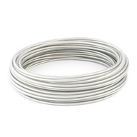 Nerezové lano v PVC 4/5mm 7x7 10m