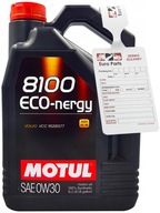 MOTUL 8100 ECO-NERGY 0W30 5L A5/B5 SL/CF VOLVO