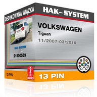 Špeciálny postroj VOLKSWAGEN Tiguan 11/2007+ 13-pi