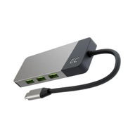 Green Cell - HUB USB-C HDMI 4K dokovacia stanica