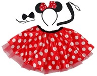 4 kusy MINNIE MOUSE MINI KOSTÝM 2-8 ROKOV