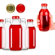 JUICE BOTTLES tinktúry šťavy - KUBUŚ 330 ml 100 ks