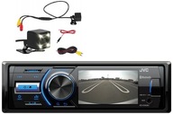 JVC KD-X560BT Autorádio 1DIN LCD Bluetooth MP3 + cúvacia kamera