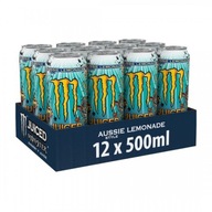 Monster Energy Aussie Lemon drink 500 ml x 12 ks