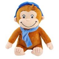 PLYŠOVÝ MASKOT ZVEDAVÝ GEORGE PLYŠOVÁ HRAČKA ZVEDAVÝ GEORGE MONKEY 30 CM