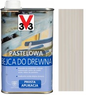 V33 PASTELOVÁ BIELA ​​LODINA NA DREVO MATNÁ BIELA ​​0,5L