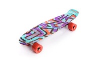 FISZKA GRAFFITI SKATEBOARD 56CM/METEOR