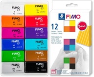 FIMO Soft mix termosetová hmota, 12 farieb, 25g