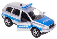 POLICAJNÉ VOLVO POLICAJNÉ AUTO METAL LIGHT LEKTOR PL