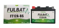 Fulbat YT12A-BS FT12A-BS gélová batéria 12V 10,5Ah 175A