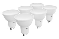 6x GU10 LED ŽIAROVKA 5W Neutral White - 4500K