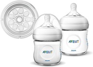 AVENT ANTIKOLICKÁ FĽAŠA NATURAL 125ml cumlík 0+