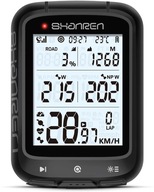 Cyklopočítač s GPS navigáciou ANT+ Wireless Bluetooth Shanren Miles