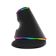 Vertikálna ergonomická myš Delux M618 Plus RGB