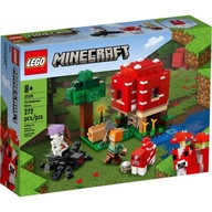 Hríbový domček LEGO Minecraft