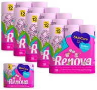 5x toaletný papier Renova Lotion 12R + toaletný papier Renova SkinCare 4R