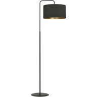 STOJNÁ LAMPA 1X60W ČIERNA ZLATÁ EMIBIG HILDE