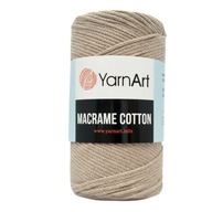 YarnArt Macrame Bavlnená šnúrka - 768 - béžová