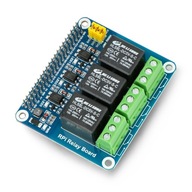 RPi Relay Board - 3 relé - overlay