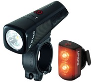 SIGMA 800LM 170M SADA BICYKLOVÝCH lámp + LED VZADNÁ PRE USB-C