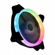 Ventilátor 120/120/25 3-pin GTT RGB SINGLELINERGBFAN