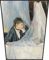 Obrazovka kolísky Berthe Morisot