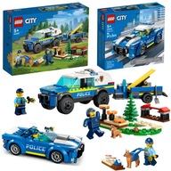 LEGO CITY 5 6 Výcvik psov 60369 + Policajné auto 60312 DEŇ DETÍ Polícia