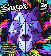 Sharpie Jemný fix Sada 26 farieb - vlk