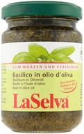 LA SELVA Bazalka v olivovom oleji (130g) - BIO