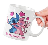 VALENTÍNSKY hrnček LILO A STITCH BUĎ KVALITNÝM DARČKOM NA VALENTÍNA