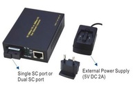 Media konvertor WT-3061A SC port Single mode 20km