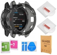 2x GLASS 9H PRO + PUZDRO PRE GARMIN FENIX 6X / 6X PRO