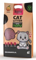 Bubu Pets Tofu biologicky rozložiteľné stelivo pre mačky 2,5kg/6L